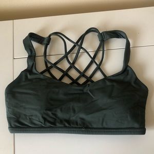 Lululemon Olive Green Bra